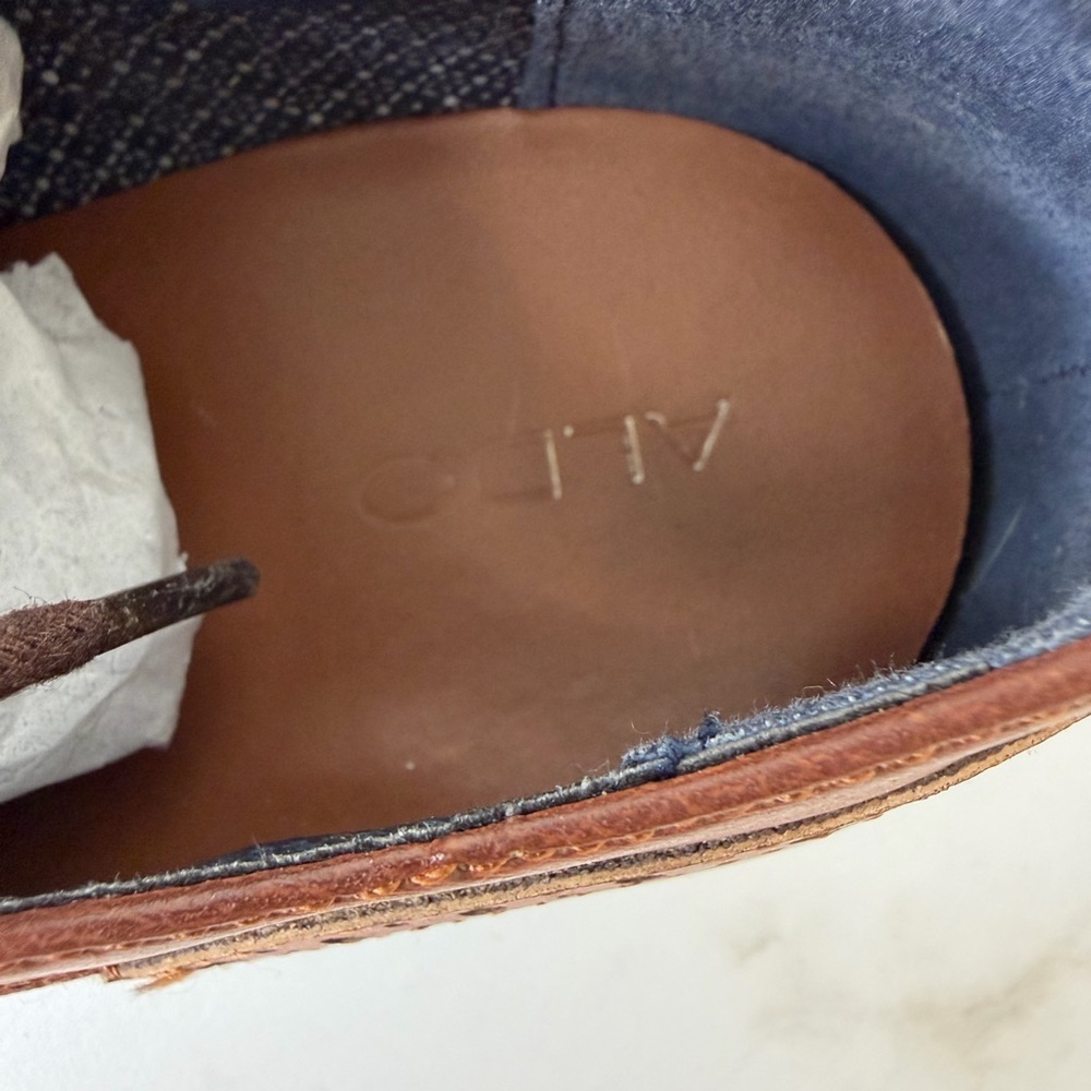 Aldo Kids Brown Leather Dress Shoes - Picture 7 of 13